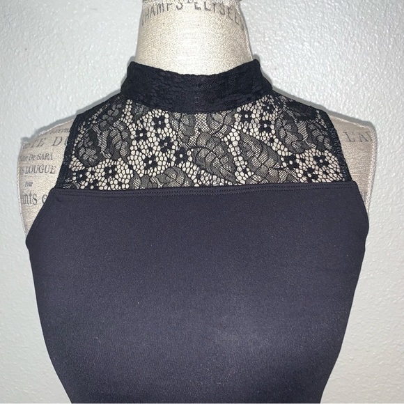 Limiles Dance High Neck Lace Leotard - Picture 2 of 11